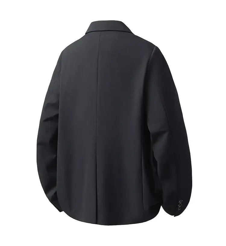 Korean Style Menswear Clothing Blazer Uniform Suits Jackets Coats 2026 Fashion Casual Men Business Social Blazers Hommes De Luxe