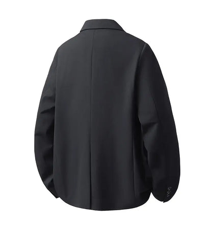Korean Style Menswear Clothing Blazer Uniform Suits Jackets Coats 2026 Fashion Casual Men Business Social Blazers Hommes De Luxe