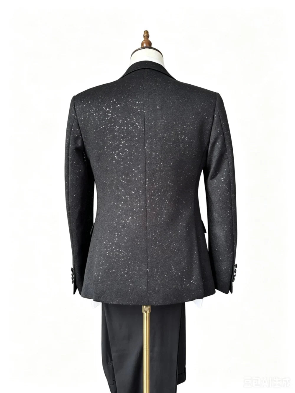 Formal Luxury Men's Suit Set 3 Pieces Banquet Party Wear High Quality Man Slim Fit Suits Wedding Groom Sets Performance Tuxedo