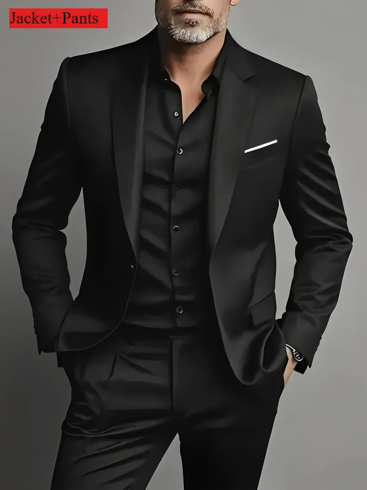 2 Pièces Costumes Homme Grande Taille Pour Mariage Marié Tuxedos Bal Ensembles Blazer Homme D'affaires Trajes De Hombre