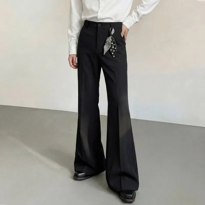 Business Men Work Suit Diamond Tassel Flower Collar Double Breasted Blazer Pants Three Piece Set Loose Fit Gown Dress Suit Sets