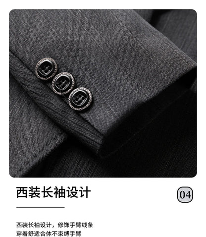 Fashion professional women's clothing, high-quality two-piece pants+jacket, exquisite elegant, new for autumn winter 2025