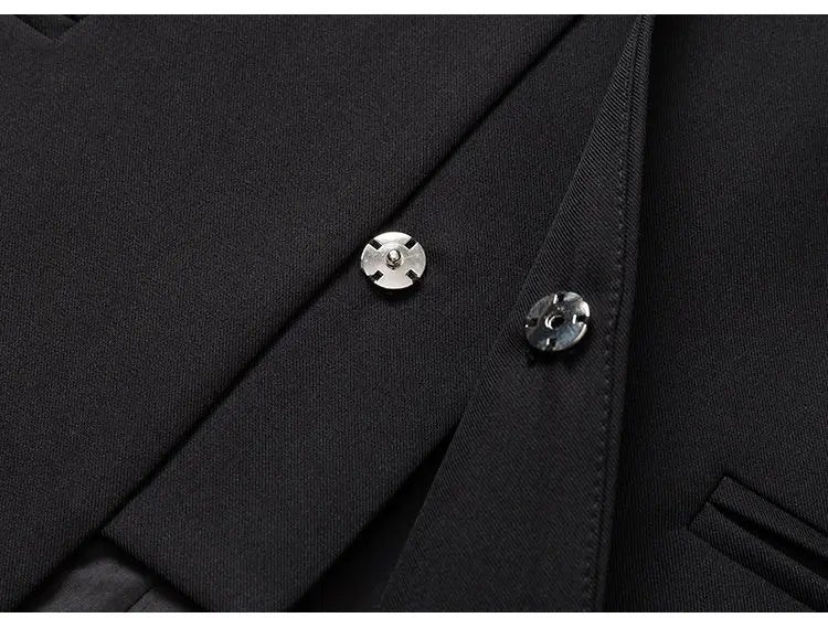 Chinese Style Dress Blazers for Man Suit Jacket 5XL Vintage Floral Embroidery Metal Buckle Elegant Men Blazer De Luxe Pour Homme