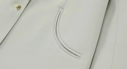 Women's 2025 New Korean Petite Niche Design Solid Slim Fit Blazer High Quality Slimming Minimalist Work Spring Autumn