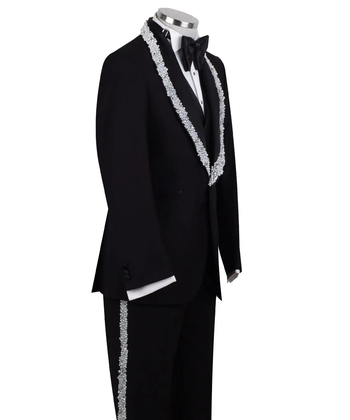 Modern Men's Suit 3 Pieces Blazer Vest Pants Business Formal Work Wear Wedding Groom Tuxedos Customized Costume Homme M6181