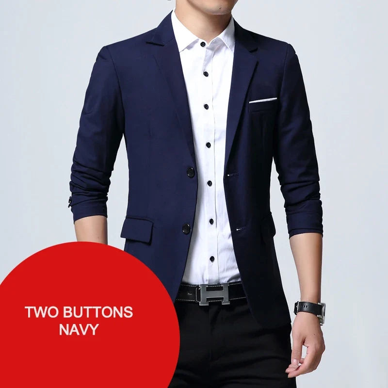 Classic Men's blazer Oversized Wedding Suit Jackets Korean Style Business Casual Blazers Man Clothing Dress Jacket 7XL