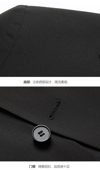 2025 Blazer Men's Fashion Gentleman Business Slimming Trend British Style Performance, Banquet Hosting, Casual Wedding Blazer