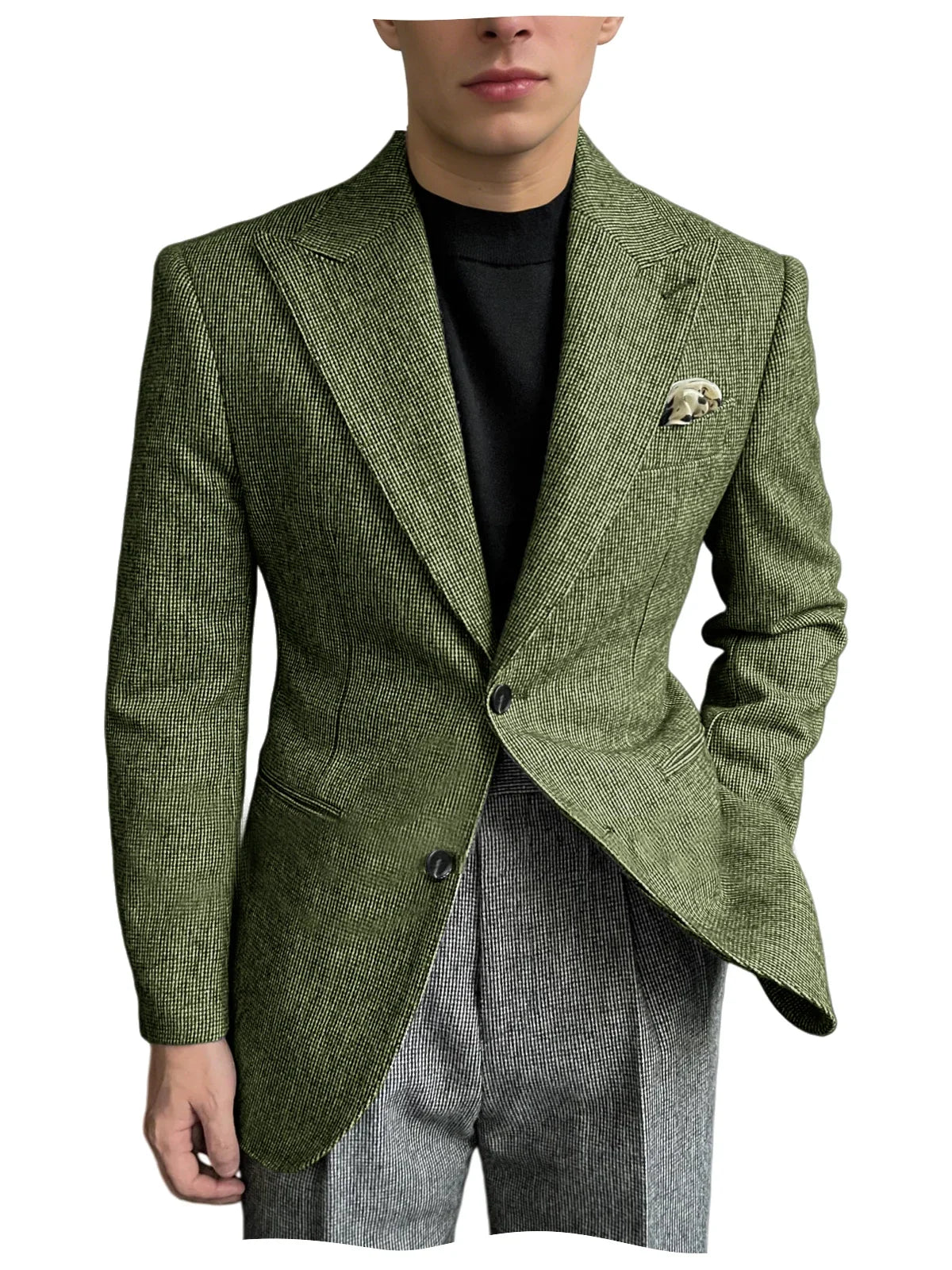 Men's Suit Jacket Formal Suit Blazer Single Breasted Slim Fit Business Banquet Work Wear Man wedding Coat jackets spring fall