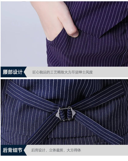Boys Formal Vest Pants 2-Piece Suit Set for Kids – Striped Wedding & Party Wear
