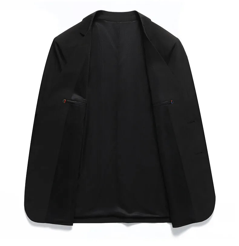 2025 Blazer Men's Fashion Gentleman Business Slimming Trend British Style Performance, Banquet Hosting, Casual Wedding Blazer