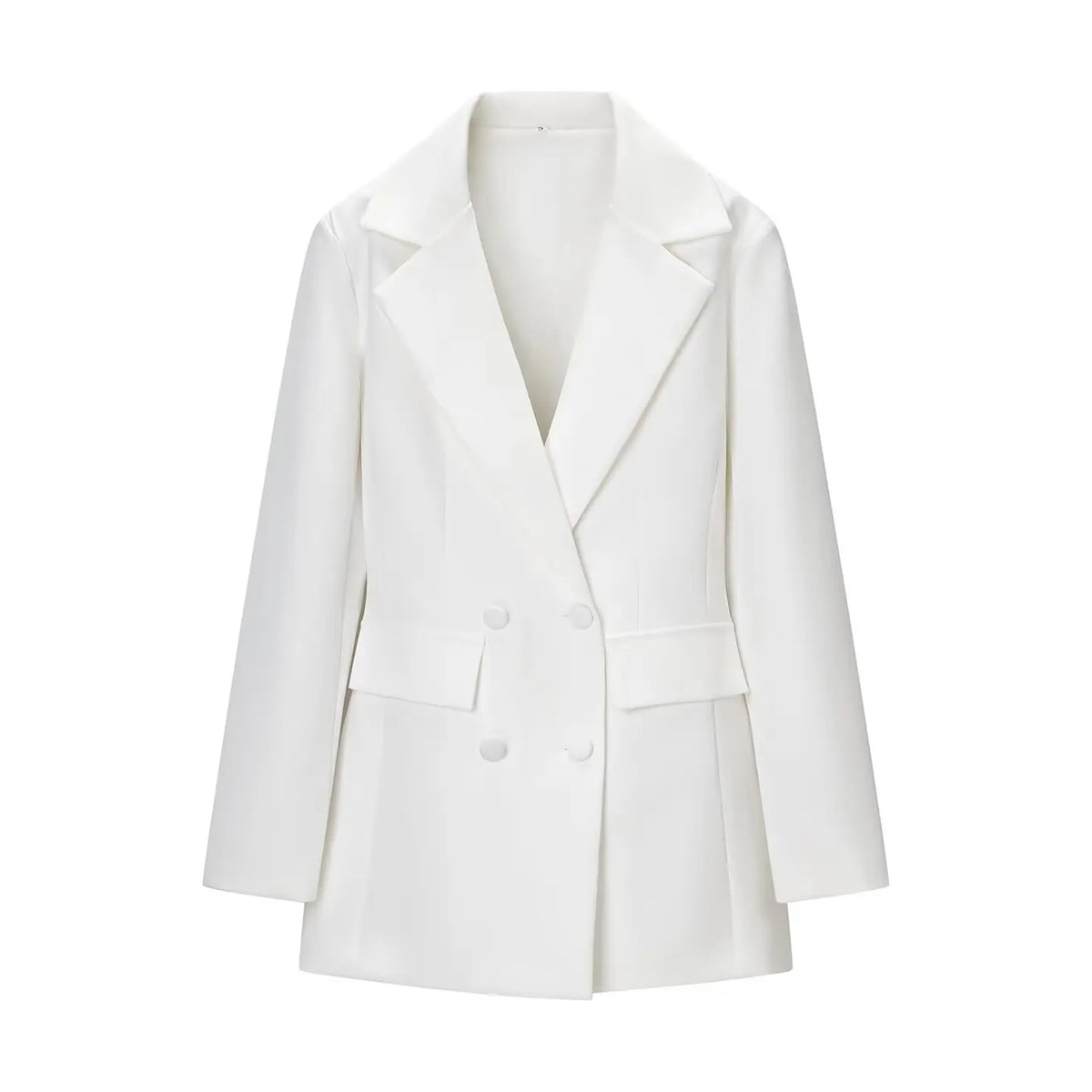 Elegant Women's Office Blazers Spring 2026 New Fashion Slim V-neck Warm Suits Jackets Chic Young Women's Travel Joker Coats