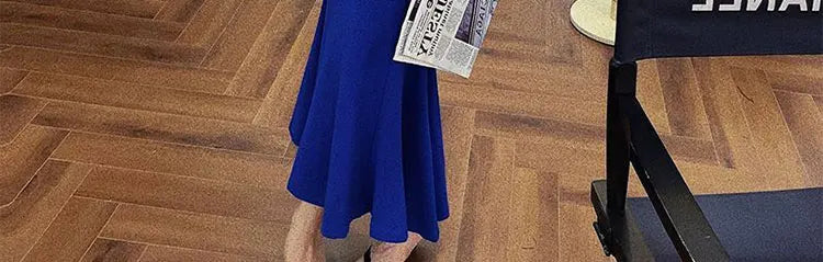 Loose Fit One Button Bubble Sve V Ne Women's Suiting Top Korean Design Summer Casual Versatile Faion Polyester