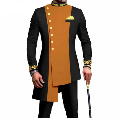 Double Breasted Suits For Men Luxury Formal Prom Party Wedding Costume Hombres Peaked Lapel Jacket Pants Two Piece Masculinos