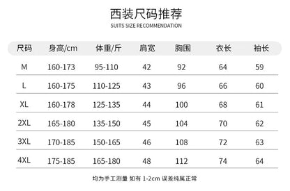 2026 Spring Wool Suit Jacket for Men High Quality Casual Business Formal Jacket Slim Fit Wedding Groom Blazers Masculino