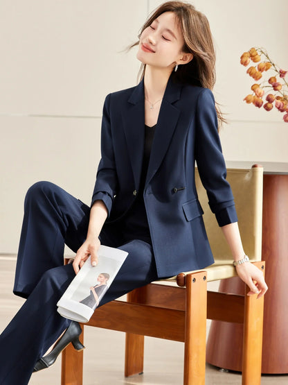 Fashionable Professional Women's Clothing High-Quality Two-Piece Pants + Jacket， Elegant Precision Spring/Summer 2026