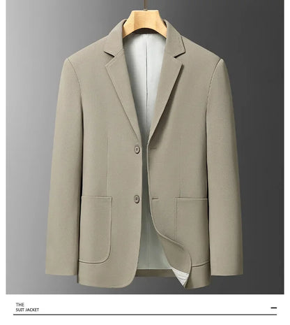 Blazer Outdoor Men's Casual, Fashionable, Sporty, Slimming, Trendy British Style, Versatile Business Gentleman Wedding Blazer