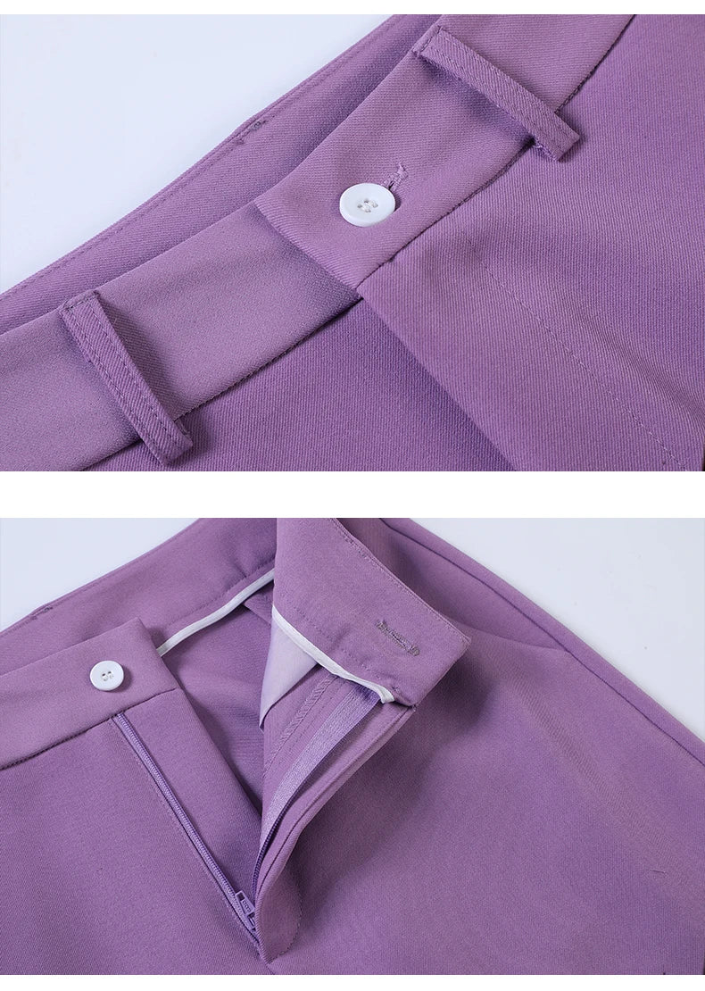 Autumn Elegant Chic Blazer Trousers Suit Women 2026 Long Sleeve Jacket and Pants 2 Piece Matching Set Outfit Plus Size