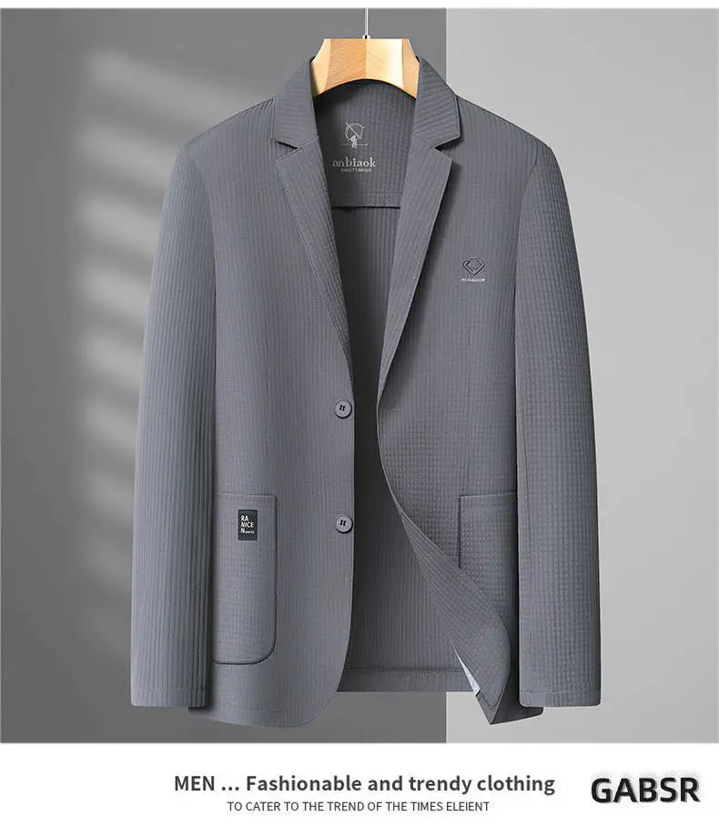 Men's High-End Business Casual Suits and Casual Smart Blazers for Young Adults and Fashionable Versatile Business Suits