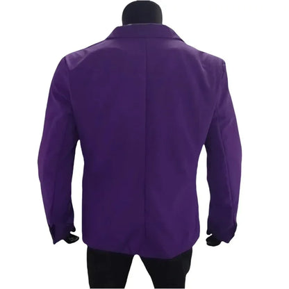KIDWHXR Men Suit Coat Simple Solid Long Sleeve Male Blazer Turn Down Collar Casual Comfortable Business Casual Man Outerwear
