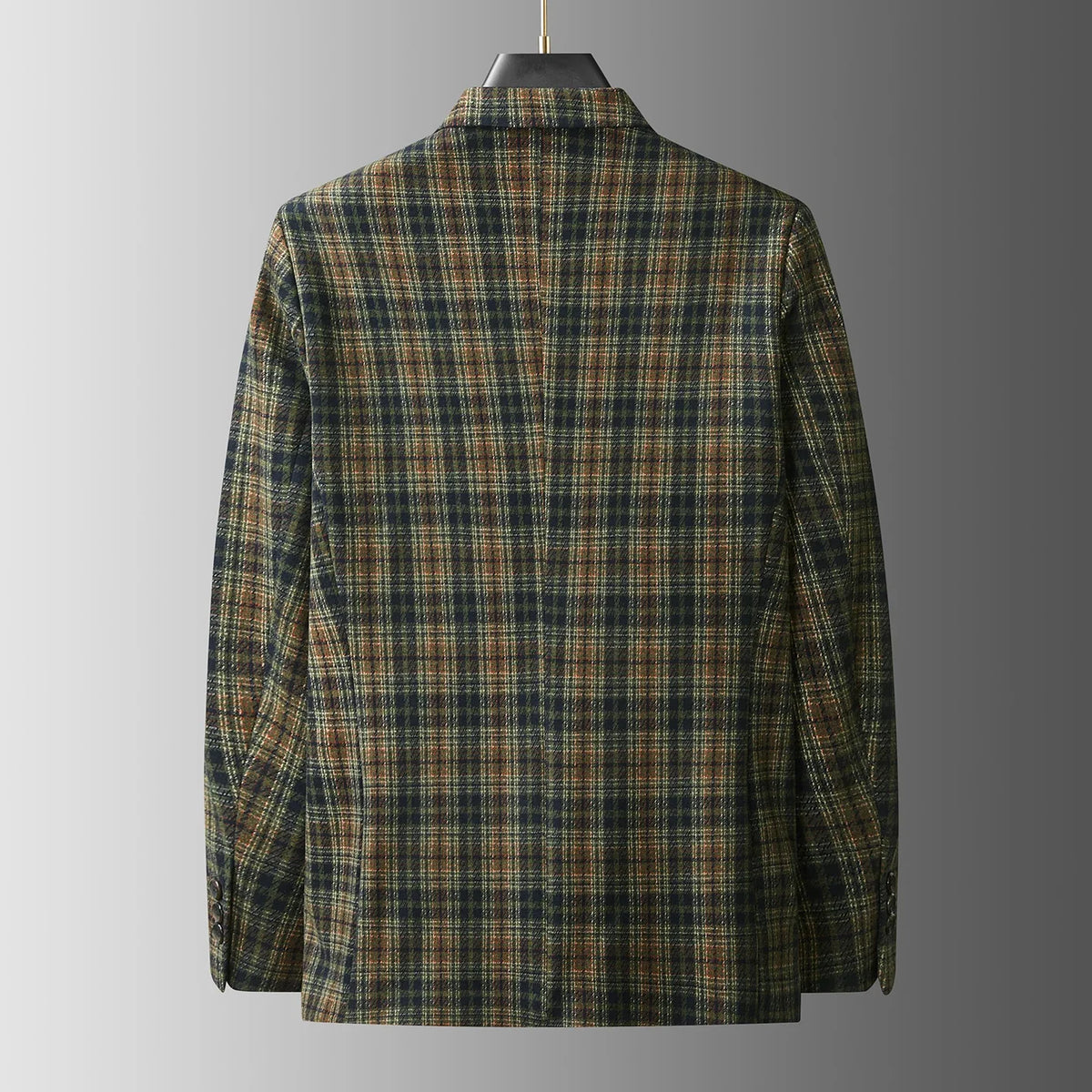 Men's Plus Size Smart Casual Blazer – Versatile Single-Breasted Suit Jacket for Business & Everyday Wear
