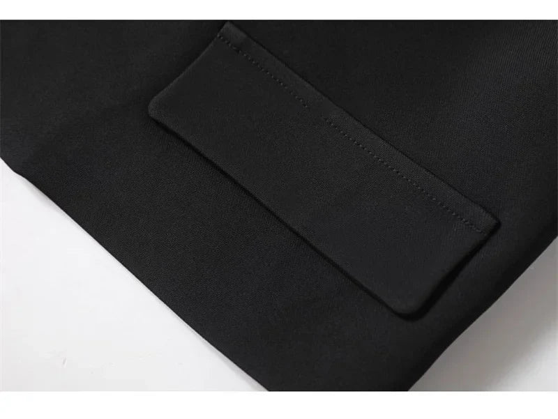 Women's Blazer Vest Spring Autumn Coats Irregular Tank Top V-neck Sleeveless Suit Vest Jacket Female Waistcoat Outerwear