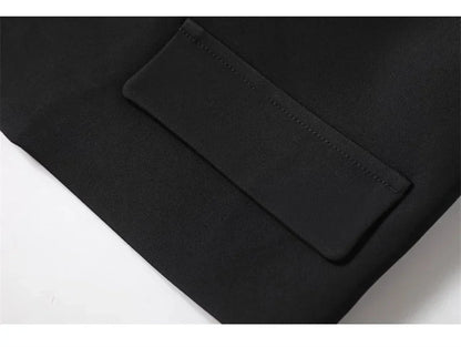 Women's Blazer Vest Spring Autumn Coats Irregular Tank Top V-neck Sleeveless Suit Vest Jacket Female Waistcoat Outerwear