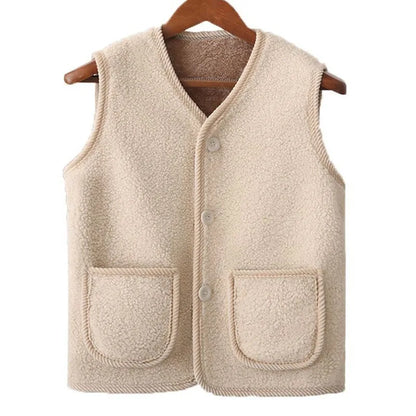 Women Large Size 5XL Parkas Waistcoat Coat Autumn Winter Female Cotton Padded Sleeveless 2025 Lady Lamb Down Cotton Vest Jacket