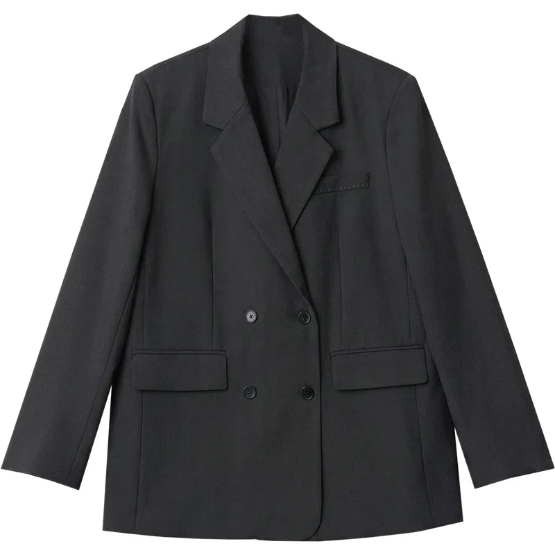 New Women Blazers Coat Loose Casual Plus Size Office Ladies Suit Jacket Spring Autumn 2026 Female Overcoat