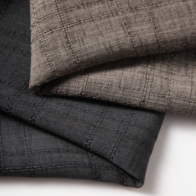 Men's Casual Blazer Single Breasted Spring Autumn Versatile Suit Jacket Grey Coffee