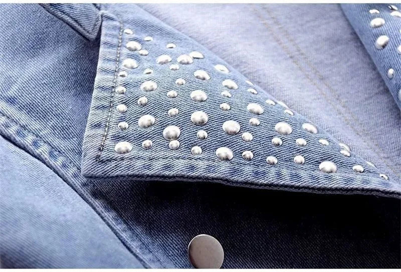 2025 Femme Cowboy Vest Outwear Spring Women Fashion Large Size 5XL Denim Waistcoat Coat Ladies Double-breasted Sleeveless Jacket