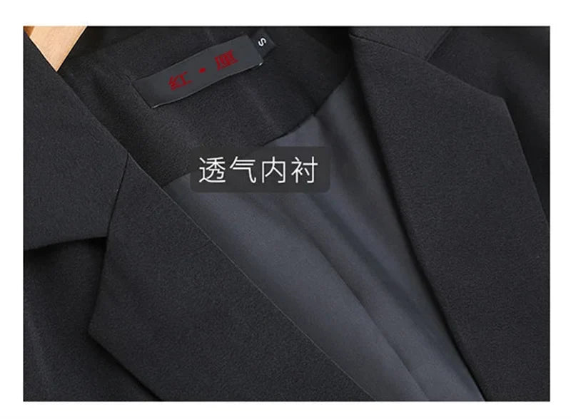 Autumn New Casual Lined Blazer Vest For Women Korean Loose Single Buckle Sleeveless Suit Coat Female Waistcoat Black Vest
