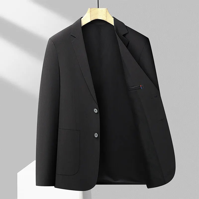 2025 Blazer Men's Fashion Gentleman Business Slimming Trend British Style Performance, Banquet Hosting, Casual Wedding Blazer