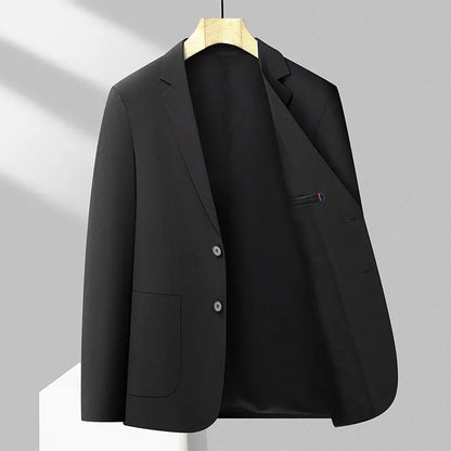 2025 Blazer Men's Fashion Gentleman Business Slimming Trend British Style Performance, Banquet Hosting, Casual Wedding Blazer