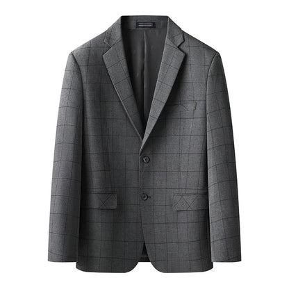 Fashionable Middle-Aged Large Size Suit XL-9XL Handsome Banquet High Quality Business Casual Loose Fit Jacket for plus Size Men