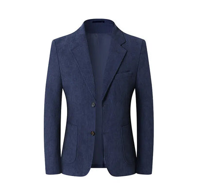 High-quality New Men's Fashionable and Stylish Corduroy Suits for Banquets, Business and Casual Wear, Versatile Suits