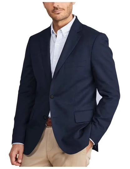 Casual Wedding Men's Tuxedo Jacket Formal Notch Lapel Single Breasted Business Office Groom Wear Daily Top XS-6XL Blazer