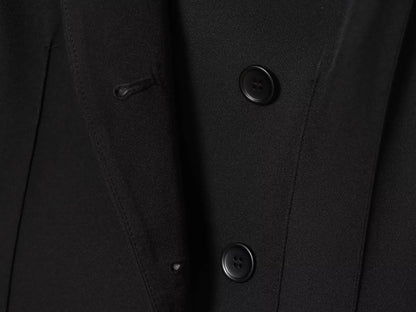 Elegant Blazer Women's Commute Blazer Coat 2026 Spring Fall Minimalist Office Lady Party Basic Dinner Slim-Waist Blazer