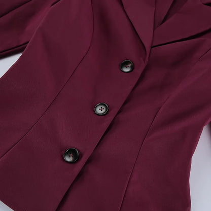 Fall,Winter,European,Clothes,Shoulder pad，Suit coat,Sexy,Patchwork,Elegance,Women,Tops,Long Sleeve,Slim,Hot,Jacket,New,6721001