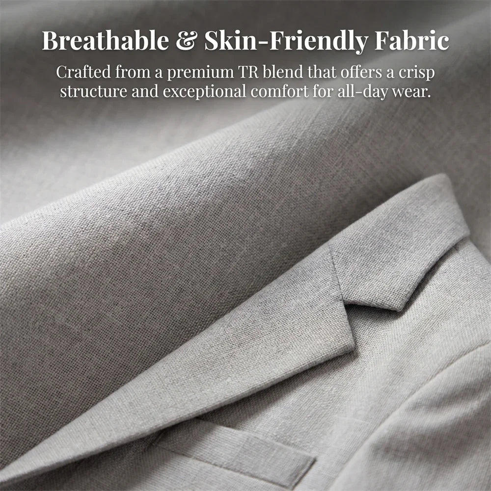 Boys 4-Piece Formal Suit Set – Single Breasted, Notched Collar, Wedding & Occasion Wear