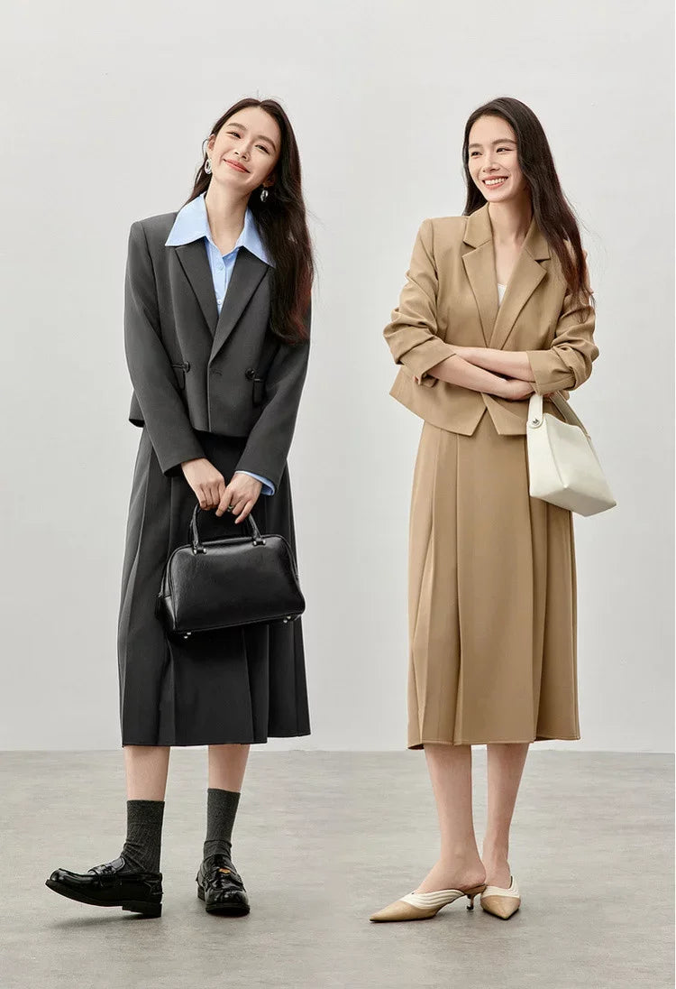 Women's Work Wear Blazer Commuter Suit Jacket 2026 Spring Office Lady Fashion Elegant Female Outfits 161XC6457X
