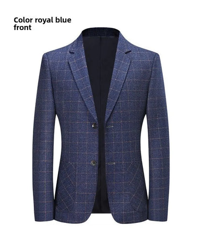 Blazer - New Men's Fashionable Outdoor Travel Premium Business Gentleman Wedding Stylish Multi-purpose Plaid Casual Blazer
