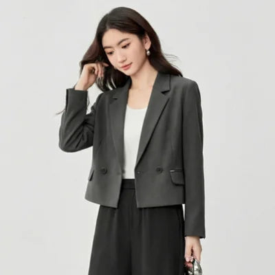 Women's Work Wear Blazer Commuter Suit Jacket 2026 Spring Office Lady Fashion Elegant Female Outfits 161XC6457X