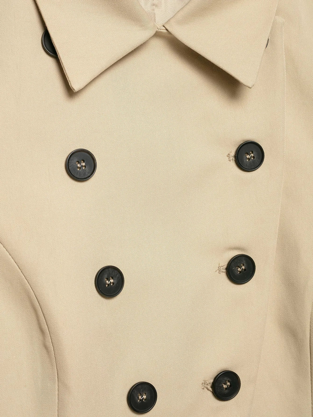 Women Trendy Short Sleeve Blazer Double Breasted Slim Fit Khaki Blazer 2026 Spring Summer Commute Lady Slim Short Top