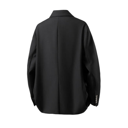 Man Blazer Luxury Designer Japanese Yamamoto Style Chaquetas Hombre Elegantes Loose Streetwear Black Cool Mens Suit Jacket 5XL
