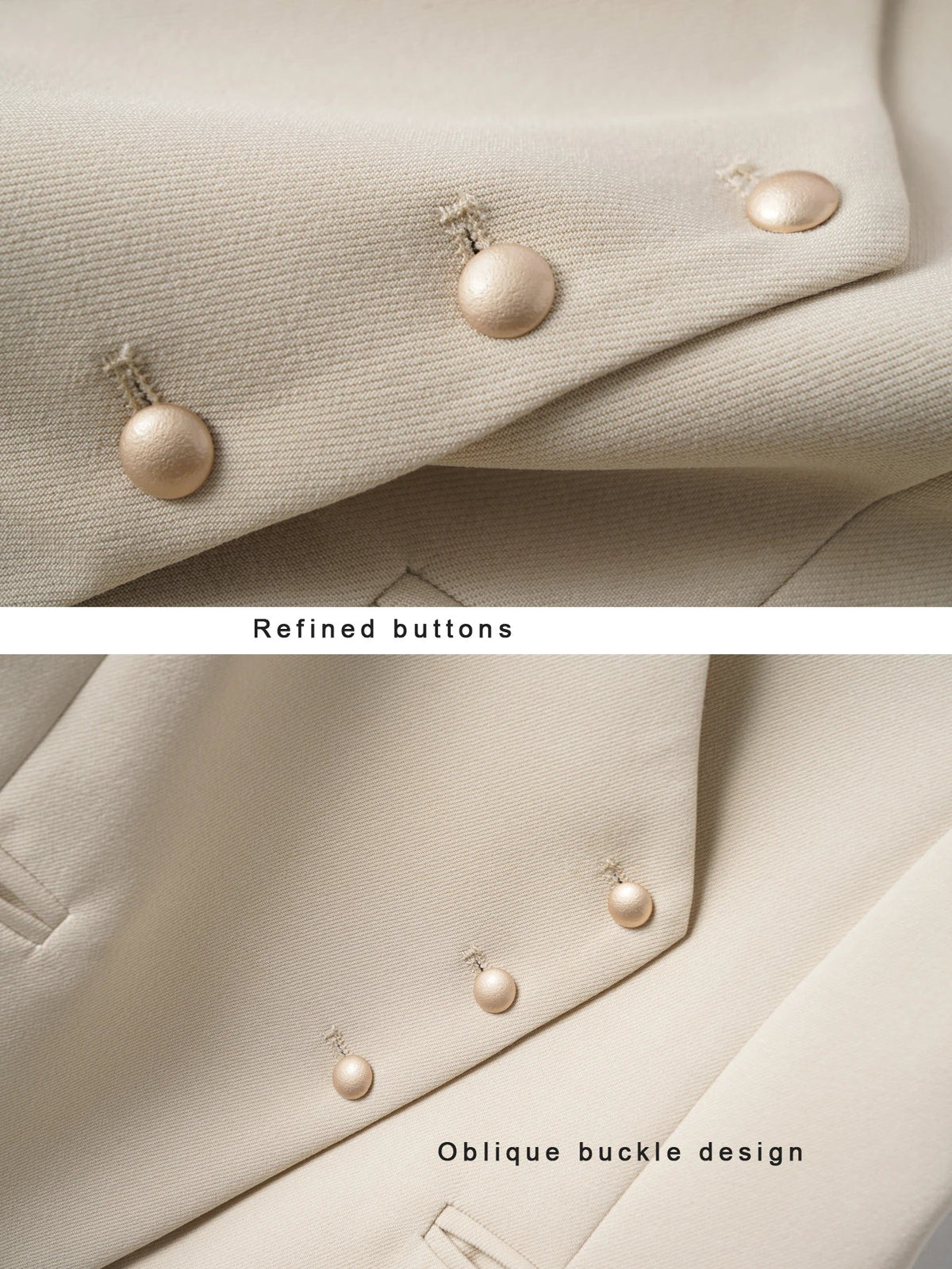 Short V-Neck Suit Vest for Women, Spring and Autumn Slant-Buttoned Top, Perfect for Office Wear and Versatile Vest