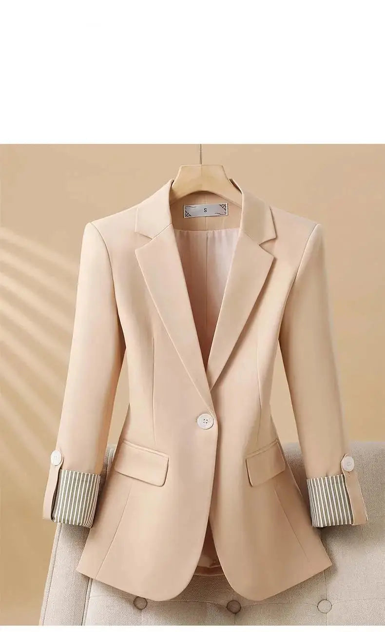 Autumn Winter Outerwears Blazer Woman New In Coats Chaquetas Mujer Casaco Feminino Large Size Office Casual Blazers Jackets Tops