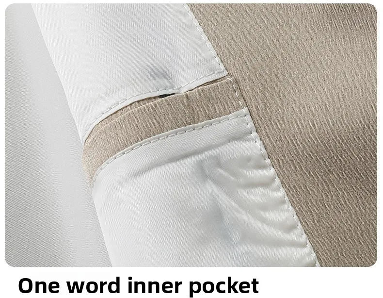 Blazer Men's Fashion Business Outdoor Travel Youth Campus Wedding Versatile Host Shaping Casual Korean Style Thin Style Blazer