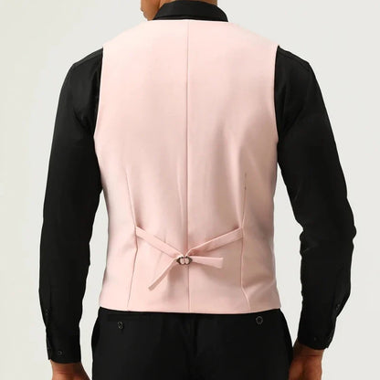 Men's Satin Vest for Weddings & Formal Events – Multiple Colors