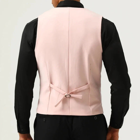 Men's Satin Vest for Weddings & Formal Events – Multiple Colors