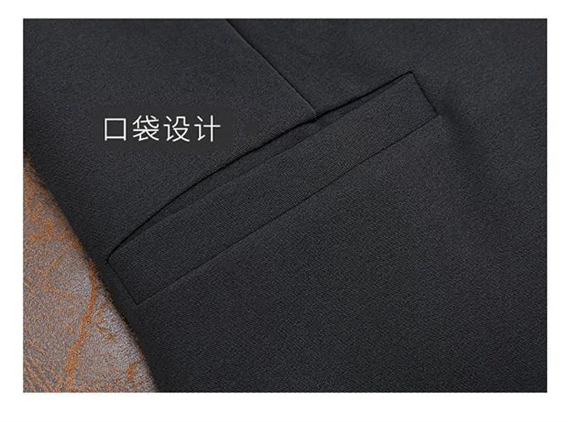 Autumn New Casual Lined Blazer Vest For Women Korean Loose Single Buckle Sleeveless Suit Coat Female Waistcoat Black Vest